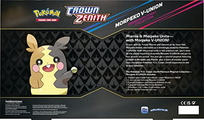 Pokémon Morpeko V-UNION Premium Playmat Collection (4 Promo, 1 Oversize Card & 5 Booster Packs)